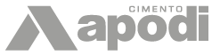 logotipo da apodi, uma das mais modernas e sustentáveis indústrias de cimento do brasil